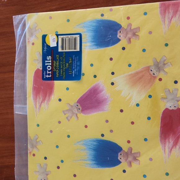 Troll gift wrap 1992 - Picture 5 of 8